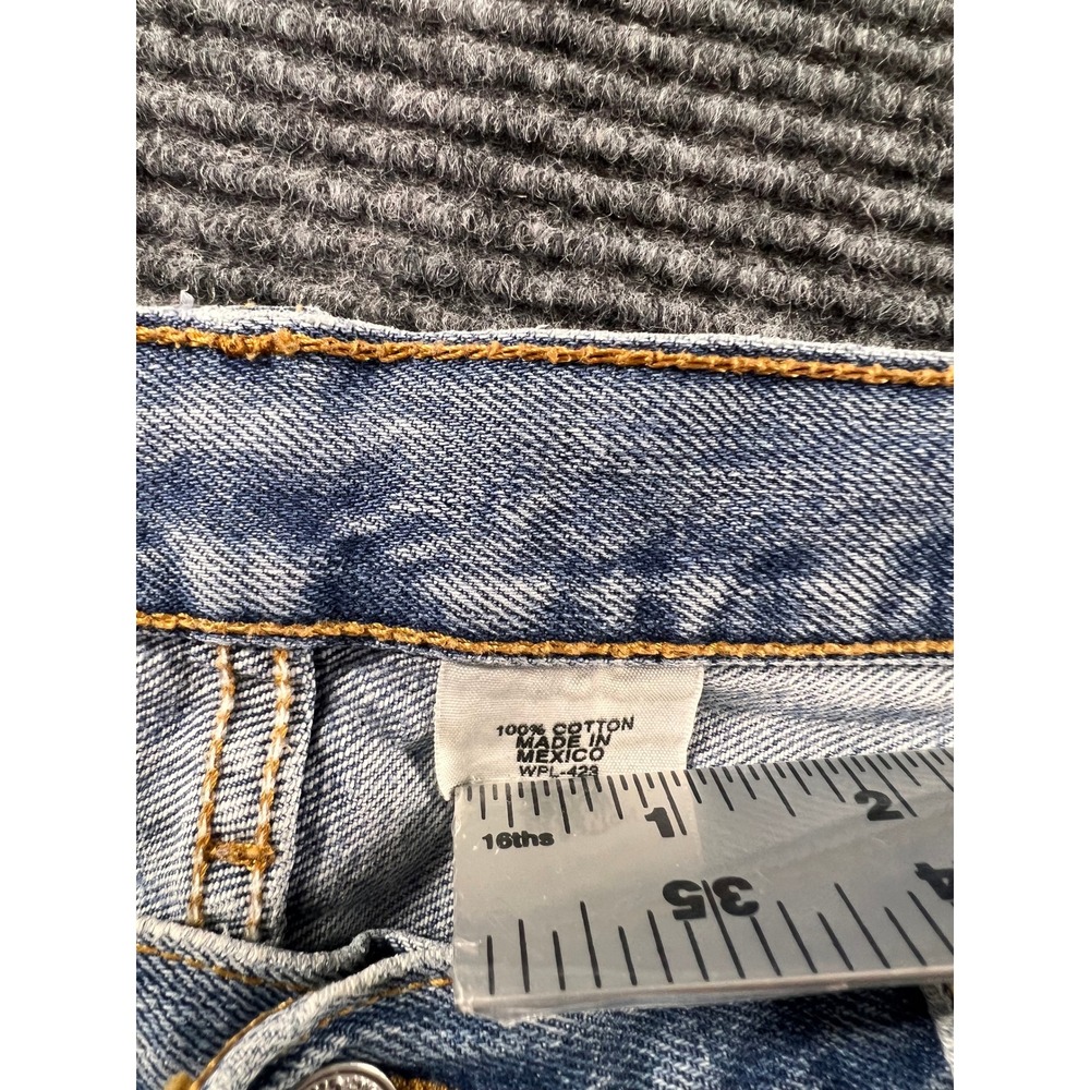 Levi's 501 XX Jeans Mens38x34 Light Wash Distressed Button Fly - Picture 12 of 16